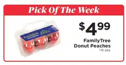 ShopRite FamilyTree Donut Peaches offer