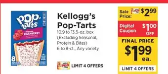 ShopRite Kellogg's Pop-Tarts offer