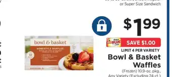 ShopRite Bowl & Basket Waffles offer