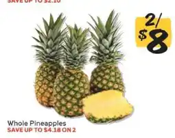 Winn Dixie Whole Pineapples offer
