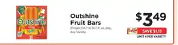 ShopRite Outshine Fruit Bars offer