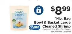 ShopRite Bowl & Basket Large Cleaned Shrimp offer