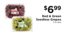 ShopRite Red & Green Seedless Grapes offer