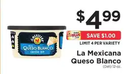 ShopRite La Mexicana Queso Blanco offer