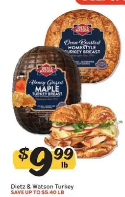 Winn Dixie Dietz & Watson Turkey offer