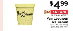 ShopRite Van Leeuwen Ice Cream offer