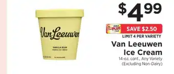 ShopRite Van Leeuwen Ice Cream offer