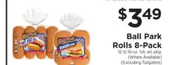 ShopRite Ball Park Rolls 8-Pack offer