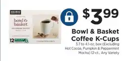 ShopRite Bowl & Basket Coffee K-Cups offer