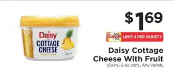 ShopRite Daisy Cottage Cheese With Fruit offer