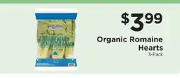 ShopRite Organic Romaine Hearts offer
