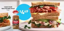Aldi L'oven Fresh Keto Friendly Bread offer