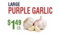 Circus Fruits LARGE PURPLE GARLIC offer