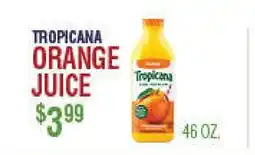Circus Fruits TROPICANA ORANGE JUICE offer