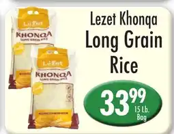 Garden Fresh Market Lezet Khonqa Long Grain Rice offer