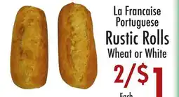 Garden Fresh Market La Francaise Portuguese Rustic Rolls offer