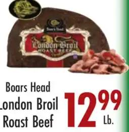 Garden Fresh Market Boars Head London Broil Roast Beef offer