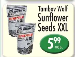 Garden Fresh Market Tambov Wolf Sunflower Seeds XXL offer