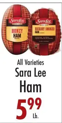 Garden Fresh Market Sara Lee Ham offer