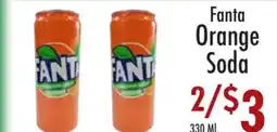 Garden Fresh Market Fanta Orange Soda offer