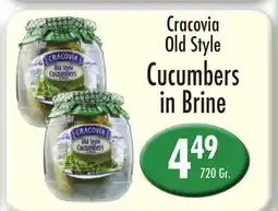 Garden Fresh Market Cracovia Old Style Cucumbers in Brine offer