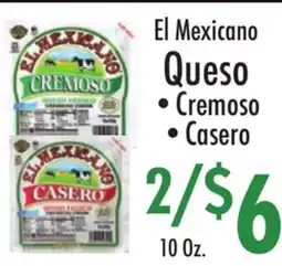Garden Fresh Market El Mexicano Queso offer