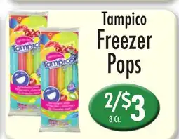 Garden Fresh Market Tampico Freezer Pops offer