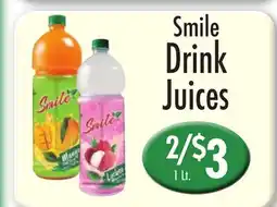 Garden Fresh Market Smile Drink Juices offer
