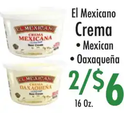 Garden Fresh Market El Mexicano Crema offer