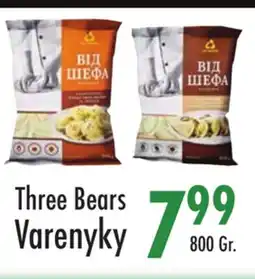 Garden Fresh Market Three Bears Varenky offer