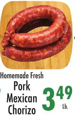 Garden Fresh Market Homemade Fresh Pork Mexican Chorizo offer