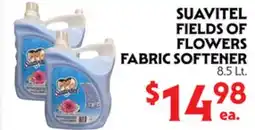 La Chiquita Food Market SUAVITEL FIELDS OF FLOWERS FABRIC SOFTENER offer