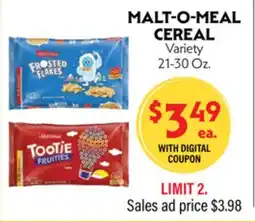 La Chiquita Food Market MALT-O-MEAL CEREAL offer