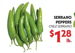 La Chiquita Food Market SERRANO PEPPERS offer