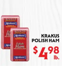 La Chiquita Food Market KRAKUS POLISH HAM offer
