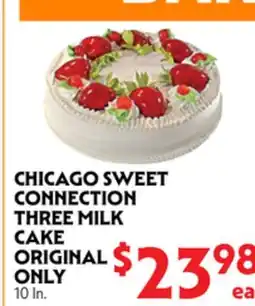 La Chiquita Food Market CHICAGO SWEET CONNECTION THREE MILK CAKE offer