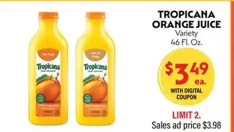 La Chiquita Food Market TROPICANA ORANGE JUICE offer