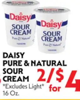 La Chiquita Food Market DAISY PURE & NATURAL SOUR CREAM offer
