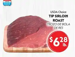 La Chiquita Food Market USDA Choice TIP SIRLOIN ROAST offer