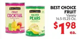 La Chiquita Food Market BEST CHOICE FRUIT offer