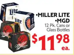 La Chiquita Food Market •MILLER LITE •MGD offer