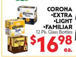 La Chiquita Food Market CORONA EXTRA • LIGHT • FAMILIAR offer