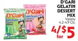 La Chiquita Food Market D'GARI GELATIN DESSERT MIX offer