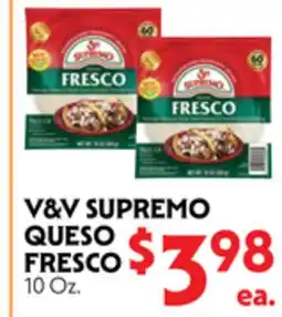 La Chiquita Food Market V&V SUPREMO QUESO FRESCO offer