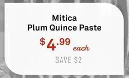 Standard Market Mitica Plum Quince Paste offer
