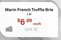 Standard Market Marin French Truffle Brie offer