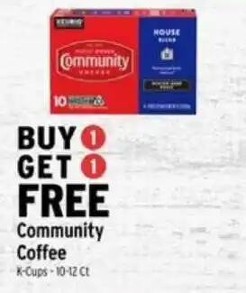 Brookshire's Community Coffee offer