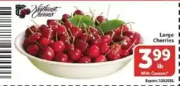 Vons Northwest Cherries Large Cherries offer