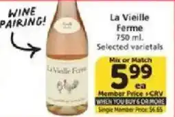 Vons La Vieille Ferme offer