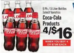 IGA Coca-Cola Products offer